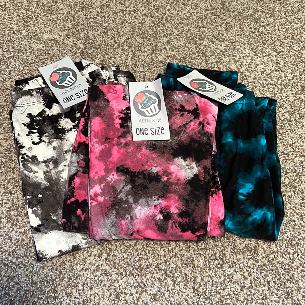 Tie dye leggings